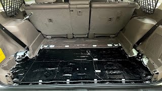 LEXUS GX460 DIY Sound Deadening Cargo Area