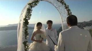 Symbolic Wedding Ceremony in Santorini, Greece ~ 2010/9/7 ~ Part 3