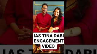 IAS TINA DABI ENGAGEMENT *LATEST VIDEO* #ias #upsc #ips #tinadabi #lbsnaa #lbsnaadiaries #upscprelim