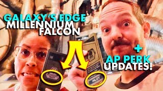 Millennium Falcon Ride @ Galaxy's Edge Orlando Ride  + AP Magnets at Epcot & Animal Kingdom!