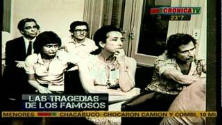 TRAGEDIA DE FAMOSOS -CRONICA TV - MARTA LYNCH  (99 PARTE)