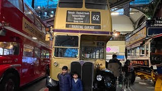 London Transport Museum & Papang’s Birthday Dinner