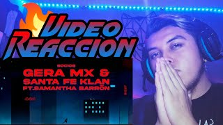 Gera MX & Santa Fe Klan ft. Samantha Barrón - Te Escondes (vídeo reacción)🔥