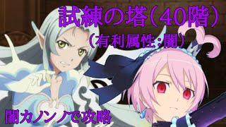 【テイルズオブアスタリア】試練の塔４０階（有利属性：闇）２人の闇カノンノ使用