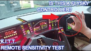 FIRST RC RESPONSE TEST in a 3/4 SEASON KITT REPICA