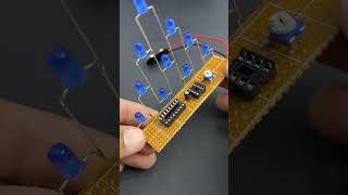 DIY  Running LED tower circuit