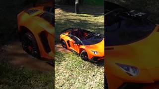 Lambo coincé dans la boue #shorts