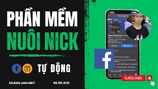 Phần mềm nuôi nick facebook tự động | Tự động seeding bài viết