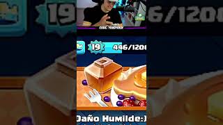 ESTO PASA SI QUEDAS TOP 50 EN TORNEO REAL + 100,000 DE ORO Y   ! #clashroyale #yosoyrick #shorts