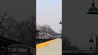 Amtrak P32AC-DM #716 Leads Through New Hamburg, NY!