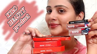 KIRO Non-stop Airy Matte Liquid Lipstick, BUTTER Lip Lacquer & STICK EYESHADOW ||100%VEGEN || KIRO