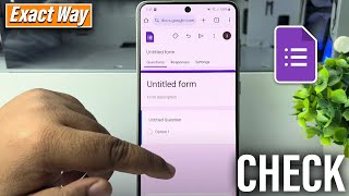 How To Check google form Responses on Phone?