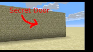 Secret Redstone Door | Totorial