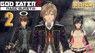 GOD EATER 2 RAGE BURST - PLAYSTATION 4 GAMEPLAY - FIRST MOSNTERS - 02