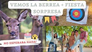 VAMOS a la BERREA del CIERVO + ¡ME  tienen ENGAÑADA! y ME SORPRENDEN con FIESTA por mi 30 CUMPLEAÑOS