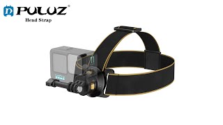 PULUZ Magnetic Quick-release Head Strap Harness Belt