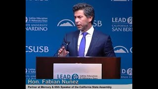 “Sin Fronteras - Educating Beyond Borders”, Hon. Fabian Nuñez, Season 8 (2017)