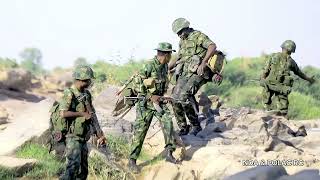 Moment Nigerian Army and Airforce F!ghting Band!t. God bless Nigerian Army