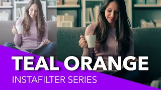 Affinity Photo InstaFilter Series - Teal and Orange colour effect (FREE Macros incluced)