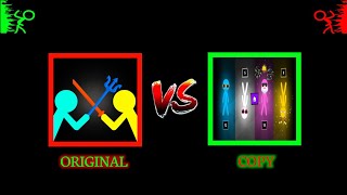 SUPREME DUELIST STICKMAN NEW 🇷🇺 🇻🇳 ORIGINAL VS COPY 🇧🇷 #funnyvideo #stickman #animation @alanbecker