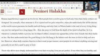 Peninei Halacha – Women's Prayer Chapter 1: First & Second Halachot