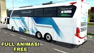 MOD BUSSID TERBARU UHD VOYAGER FULL ANIMASI FREE DOWNLOAD