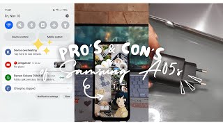 Pros & Cons of using Samsung A05s (aesthetic video)