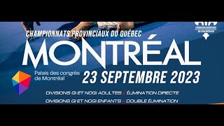 [Mat 1] SUBMISSION ARTS UNITED: Championnats Provinciaux du Québec