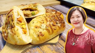 Soft & Fluffy Tuna Buns | 金枪鱼面包子