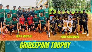 GHSS OORAMANA VS NHSS VAKAYAD | 17th GRIDEEPAM TROPHY VOLLEYBALL TOURNAMENT 2024| 1st SEMI FINAL