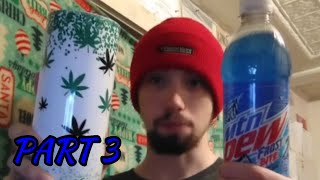 (Crazy!) Chugging The Entire Cup Of Mtn Dew Frostbite [PART 3]