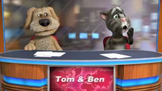 Talking Tom & Ben  a boring  day