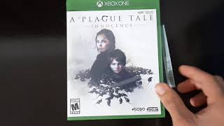 Unboxing de Juegazo A PLAGUE TALE INNOCENCE PARA XBOX X SERIES