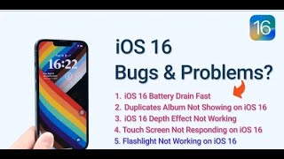 How to Fix iOS 16 Bugs & Problems in an Easy Way 2022