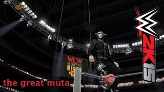 WWE 2K15 PC MOD: WCW Nitro The Great Muta nWo Attire & Entrance