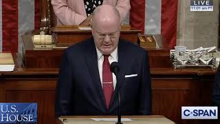 2019/10/28 Dr. Derek W. H. Thomas offers Opening Prayer in U S  House