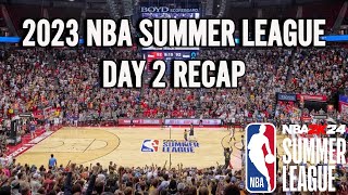 2023 NBA Summer League Recap: Day 2