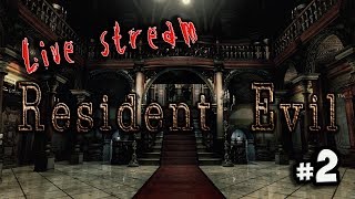 🔴 Стрим #2- "Resident evil remastered" рус  - За Криса / Продолжаем прохождение