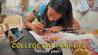 COLLEGE DAY IN MY LIFE! (i'm graduating soon 😭)