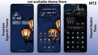 Premium HyperOS Theme for Xiaomi,Redmi,Poco 🤩 | Best HyperOS Amazing Theme for MTZ 🥰