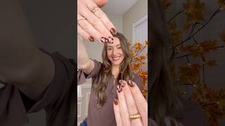 NOVEMBER NAILS 🤎🧸🦃 The perfect brown nail for Thanksgiving! #novembernails #thanksgivingnails