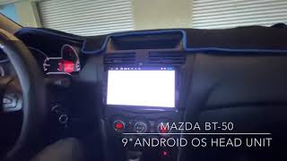 Mazda Bt-50 9"Android os Head Unit