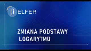 Zmiana podstawy logarytmu