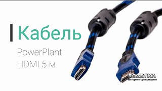 Распаковка кабеля PowerPlant HDMI из Rozetka