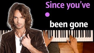 Tomas N'evergreen — Since You’ve Been Gone ● караоке | PIANO_KARAOKE ● ᴴᴰ + НОТЫ & MIDI