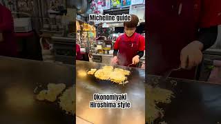 Best Okonomiyaki Hiroshima, Michelin Guide/ Okonomimura restaurant