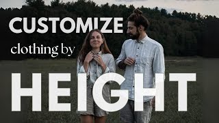 Customizing clothing by height! - Handmade clothing and sustainable fashion tips - Made to Measure