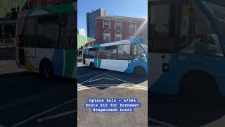 Stagecoach Local - Optare Solo (47384): Route X15 for Brynmawr