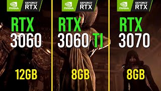 RTX 3060 vs. RTX 3060 Ti vs. RTX 3070 | Test in 8 Games in 1440p