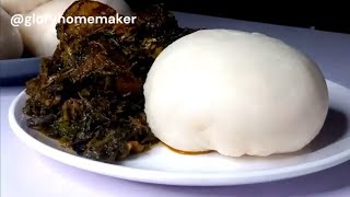 How To Make Perfect Rice Fufu At Home | All Details And Measurements You'll Need | Glory Homemaker